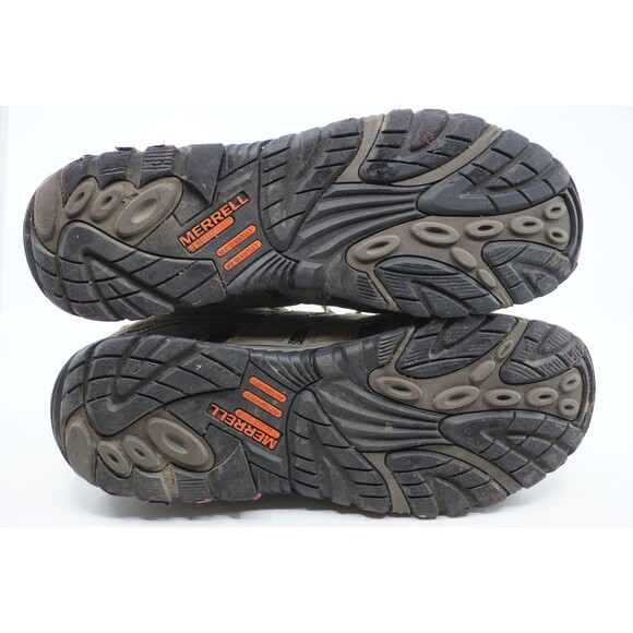 MERRELL Moab 2 Vent Mid Mens Size 15 Hiking Boots Work Brown Safety Toe Boot - Picture 7 of 7